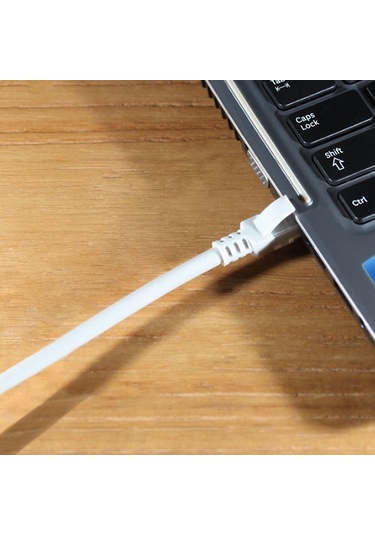 Xiyyadms Huishu Cat6 1000mbps Ultra İnce Ağ Kablosu - Rj45 Router Bilgisayar Tvbox İçin 1m Lan Kablosu