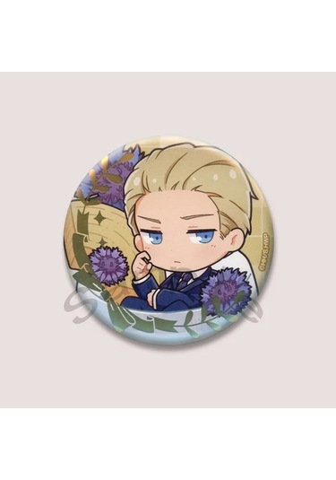 Anime Hetalia Dünya Yıldızı Broş Sırt Çantası Şapka Dekorasyon Karikatür Karakter Emaye 58mm Style 10 58mm