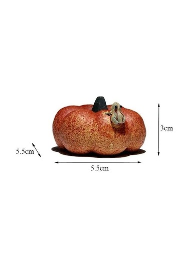 Novahub Sevimli Mor Kil Renk Değiştiren Çay Pet El Yapımı Kabak Kurbağa Sprey Işemek Çay Masası Ev Dekor Küçük Figürler El Yapımı El Sanatları