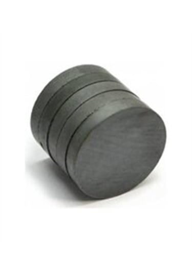 Ferrit Mıknatıs Oxit Magnet Çap 10 Mm Kalınlık 3 Mm Yuvarlak Kömür - 2.000 Adet