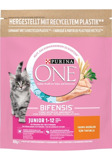 Purina One Junior Tavuklu Yavru Kedi Maması 800 G