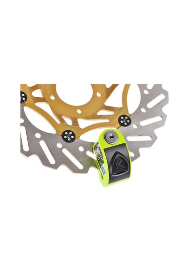 Kovıx Kd6-Fg Alarmlı Disk Kilit Neon Sarı N11.5287