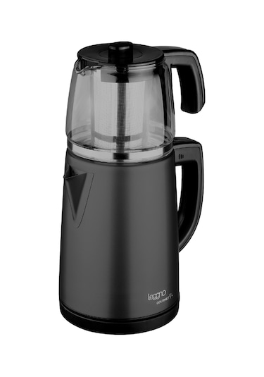 Leggno GRM102GTM Gourmet Pro 1.7 L Cam Demlikli Çay Makinesi