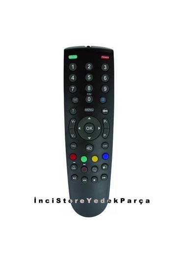 Arçelik Uyumlu Beko Ac 10016 Televizyon Kumandası Tv Lcd Led Kumanda