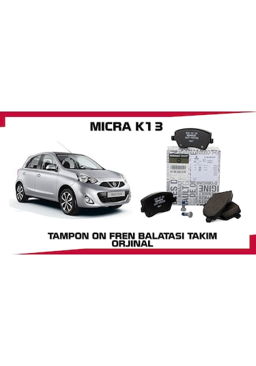 Nıssan Mıcra On Fren Balatası Takım