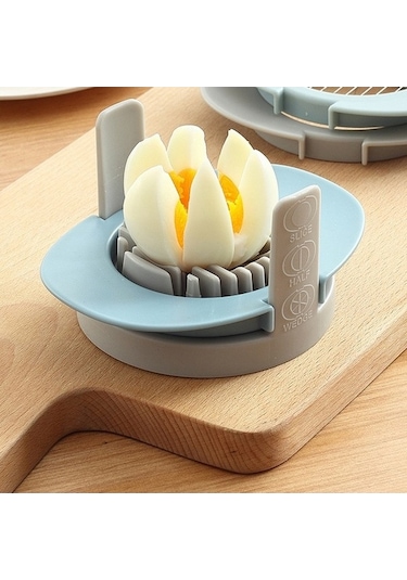 Pazly Cbtx 3'ü 1 Arada Çok Fonksiyonlu Yumurta Kesici Yarım Kesilmiş Yumurta Aleti Turuncu, Yumurta Aleti Turuncu