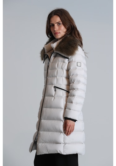 Lufian Image Kaz Tüyü Kadın Mont Ekru Ekru 122120035100520 Ekru Lufian Image Kaz Tüyü Kadın Mont Ekru Ekru 122120035100520 Ekru