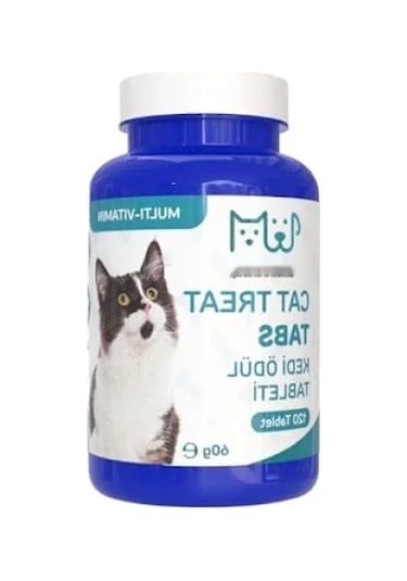 Kedi Ödül Tableti - Multi Vitamin İçeren Tüy Bakım Ürünü