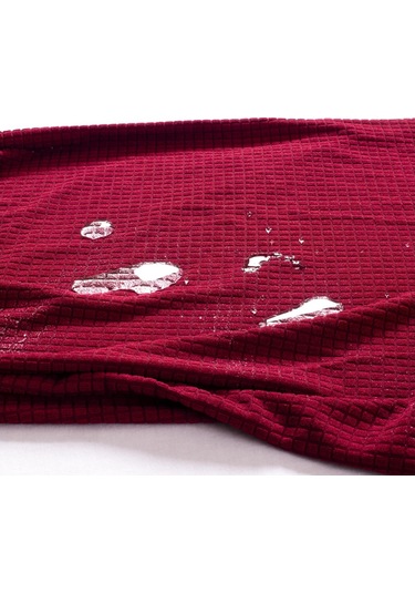 Homyl Bilgisayar Koltuğu Kılıfı Dönen Sandalye Kırmızı Kırmızı