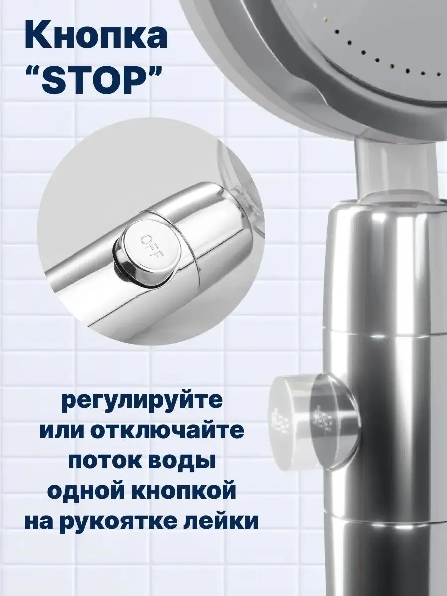 Homeresurs Duş Başlığı Vantilatörlü Ve Filtreli 269109602 Gümüş