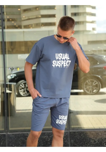 Hd Store Yazlık Tişört Şort Takım 443857327 Grafit