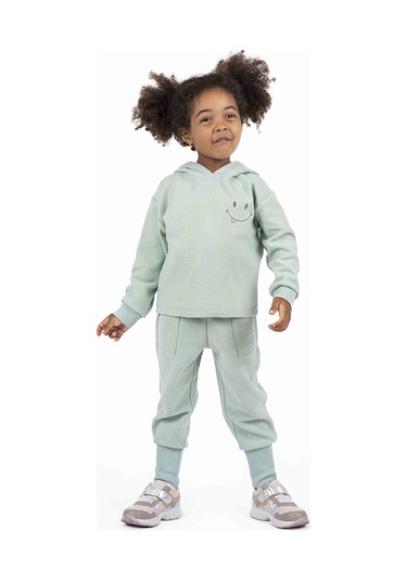 Bestkids Kız Çocuk Baskılı Kapüşonlu Sweatshirt Bb22kk12029 001