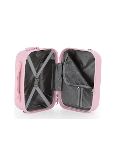 Mçs Polipropilen 3lü Valiz Seti Büyük & Kabin & Makyaj V376 S23sy1000053-set 00070 Pudra