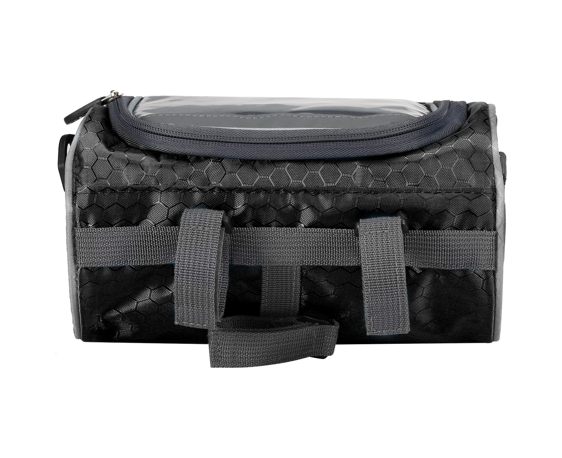 Youtek Siyah Bisiklet Direksiyon Çantası, Dokunmatik Ekranlı Telefon Penceresi, Dayanıklı Oxford Kumaş, Çok Amaçlı Taşıma Siyah