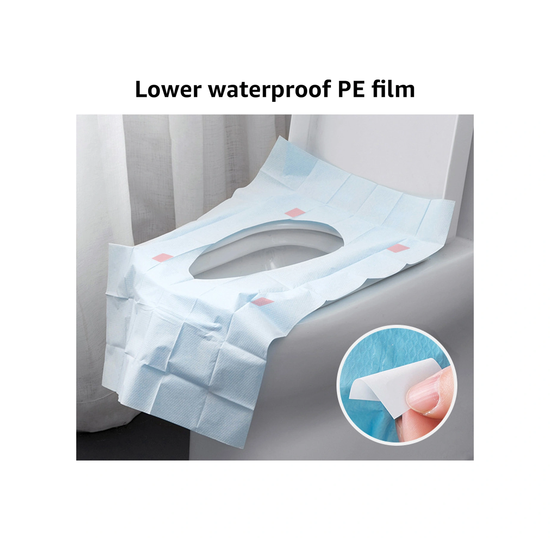 Geeksen Seyahat İçin Tek Kullanımlık Tuvalet Döşemi - Kadınlar Ve Gebeler İçin Su Geçirmez 46x40cm 10 Adet Paket - Ev Ve Seyahat Kullanıma Uygun Kolay Kullanim Diğer