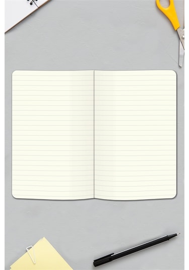 Tarihsiz Klasik Defter Rec Note 13x21 Çizgili Mavi