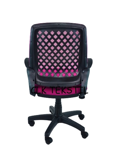 Clk-06 Fileli Petek Ofis Büro Bilgisayar Koltuğu Sandalyesi Pembe