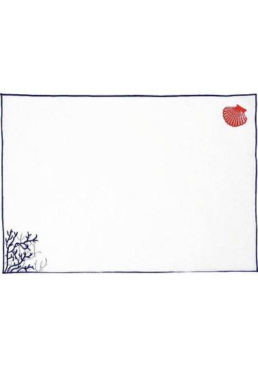 Amerikan Servis Mercan Desenli 4 Lü Set Diğer