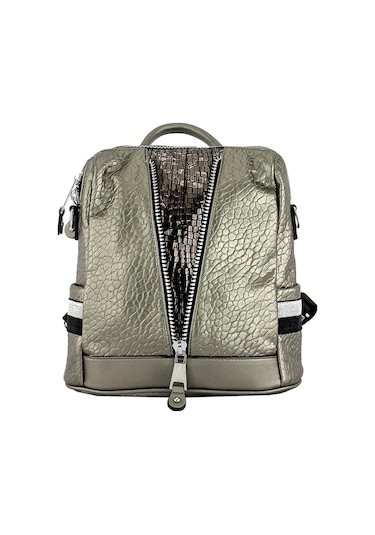 Kriste Bell Kadın Sırt Çanta Pewter 26457 Bej