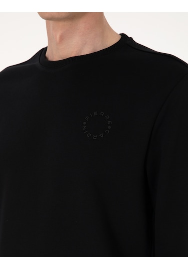 Pierre Cardin Erkek Siyah Sweatshirt 50314978-vr046 Siyah