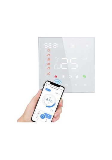 Dancemonkey Akıllı Tuya Wifi Termostat - 16a Dijital Termostat, Ses Ve Dokunmatik Kontrollü