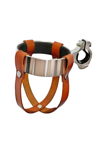 Homyl 25.4-31.8mm Gidon Taşıyıcı Fincan Tutucu Için Bisiklet Kahverengi