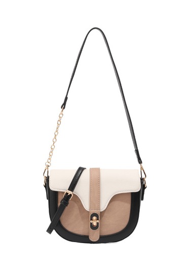 Charhp&kejnt Kontrast Renkli Çanta Çok Yönlü Çapraz Askılı Çanta Tek Omuz Koltuk Altı Eyer Çantası Diğer