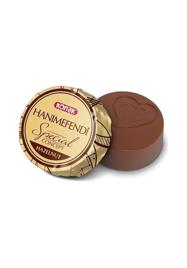 Konak Hanımefendi Fındık Parçacıklı, Dolgulu Sütlü Çikolata 1 KG