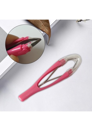 Dolıty Eğimli Kaş Cımbız Ev Salon Için Dayanıklı Pembe Pembe