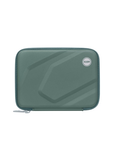 Yuntech01 Kuru Jel Malzemeyle Yapılmış Sert Disk Çantası - Darbe Ve Suya Dayanıklı, Taşınması Kolay, Geniş Kabinli - Koyu Yeşil Koyu Gri