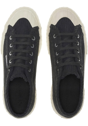 Superga 2630 Strıpe Corduroy Siyah Siyah