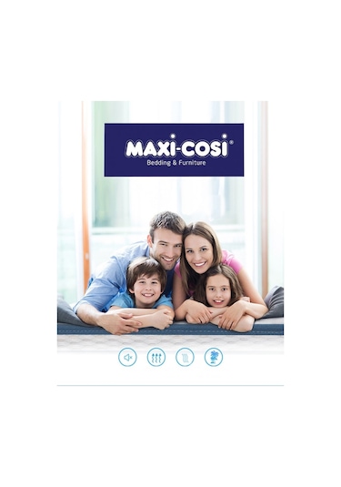 Onlıne-Yatak Maxi-Cosi Cotton 120X200 Ortopedik Yatak Şiltesi Visco Yatak Pedi