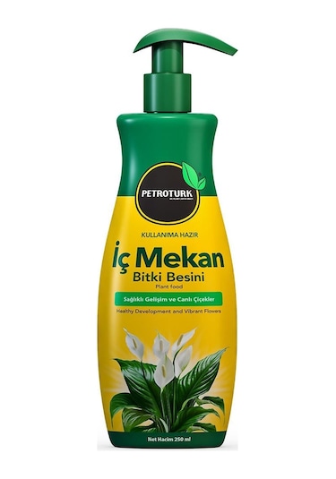 Petroturk İç Mekan Sıvı Bitki Besini 250 Ml 1