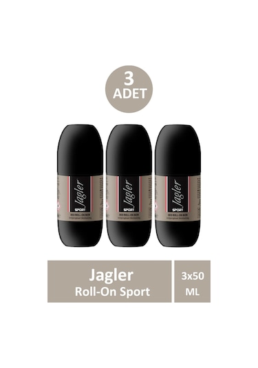 Jagler Sport Erkek Roll-On Deodorant 3 x 50 ML