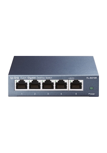 TP-Link TL-SG105 5 Port 10/100/1000 Mbps Yönetilemez Switch