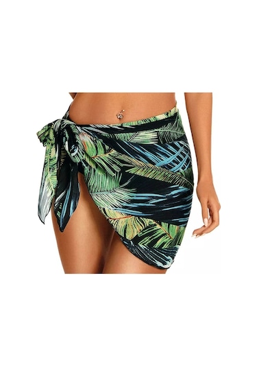 Elegancehome Leafs Pareo Çok Renkli