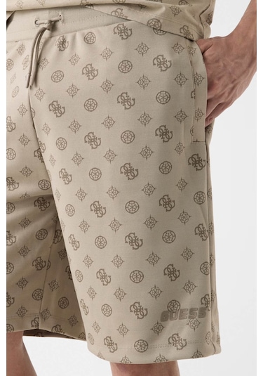 Guess Ovıdıo Bej Erkek Şort Z6gd03k2851-fjce