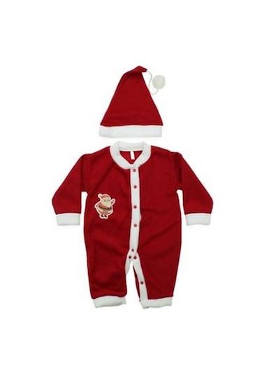 Salarticaret Bebek Noel Tulumu Yılbaşı Tulumu Kostümü Zıbın Çok Renkli