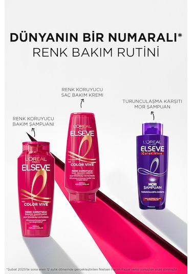 ELSEVE Color Vive Renk Koruyucu Bakım Şampuanı  300 ml