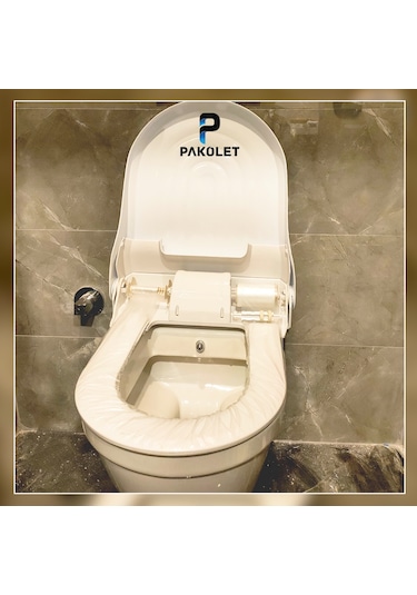 Pakolet Sensörlü Hijyenik Klozet Kapağı ve 25 Adet Hijyen Rulosu