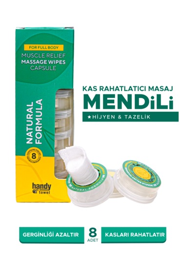 Handy Towel Kas Rahatlatıcı Masaj Kapsülü - 8 X 7,5 Ml - Likit &