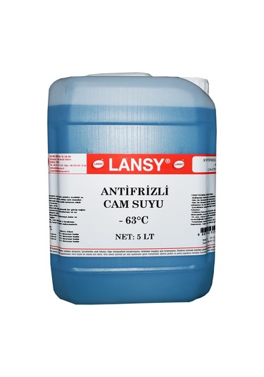 Lansy Antifrizli Cam Suyu 5 Lt - 63 Derecec