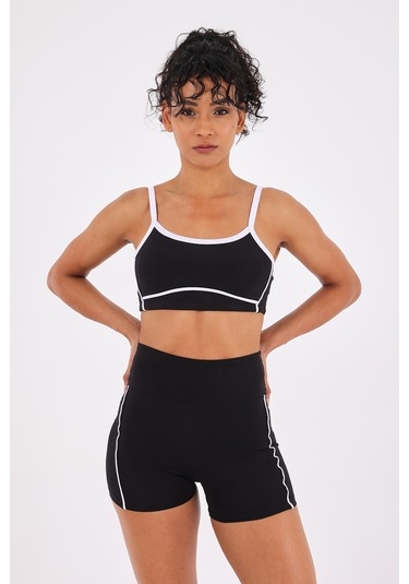 Scorp Omni Kadın Spor Biker Tayt Siyah STANDART