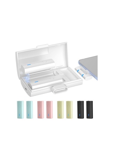 Lensgo 518c 5 Renkli Kablosuz Yaka Mikrofonu Type-c