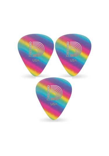 1crb4 Gitar Penası 3 Adet 0,70mm. Rainbow Gökkuşağı