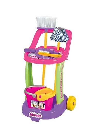 Fen Toys Oyuncak Minnie Mouse Temizlik  Arabası