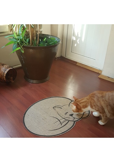 Pawaway Kedi Paspası Tuvalet Mama Kum Önü Taban 45 x 60 CM