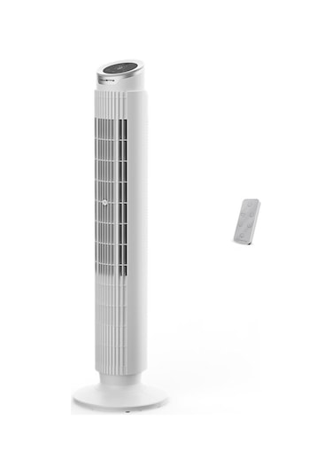 Rowenta Vu7025 Silent Flow Effitech 8 Hız Kademeli 30 Watt Sessiz Kule Tipi Vantilatör