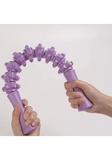 Bükülebilir Selülit & Masaj Sopası Mor Renk