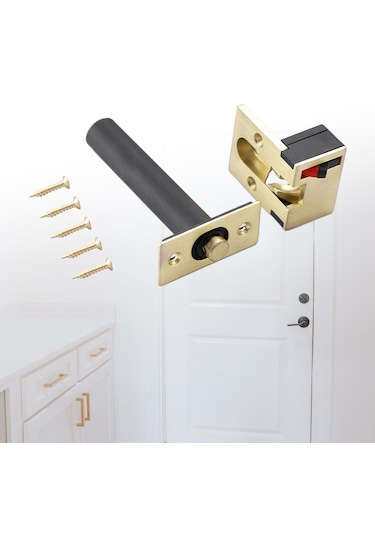 Suntek Magideal Vidalı Kapı Zinciri Kilidi Kalınlaştırılmış Altın